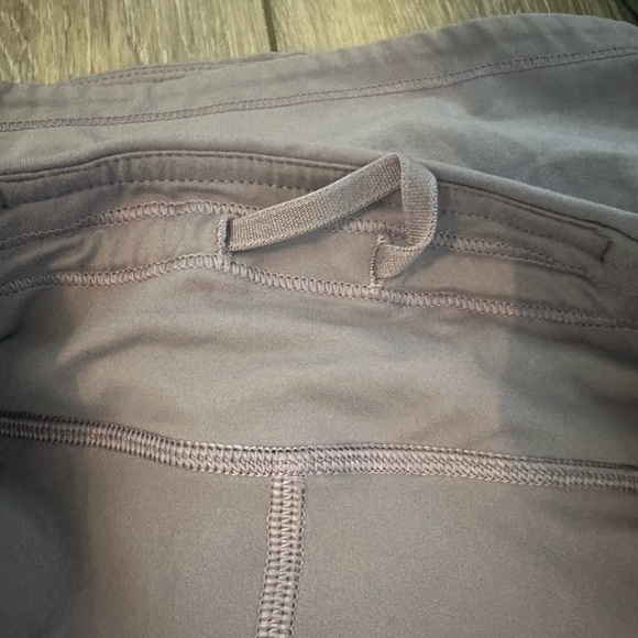 Lululemon Pace Rival Tennis Skort Lavender Back Zip Pocket Drawstring Waist Sz 8 - Picture 6 of 9